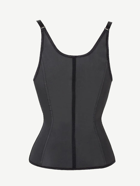 Wholesale 6 Steel Bones Waist Trainers Vest With 3 Row Hook