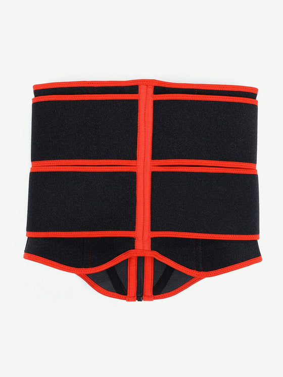 Wholesale Post Surgery Neoprene Double Belts Waist Trainer Slimming Belly