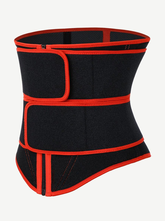 Wholesale Post Surgery Neoprene Double Belts Waist Trainer Slimming Belly