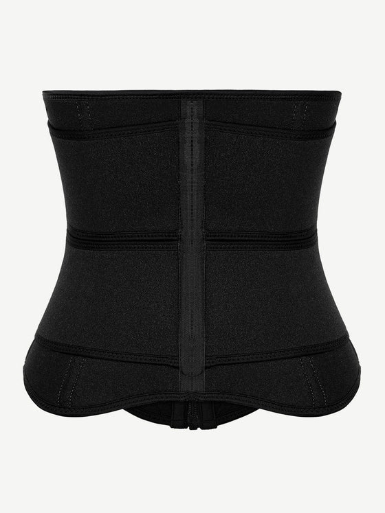 Wholesale Post Surgery Neoprene Double Belts Waist Trainer Slimming Belly