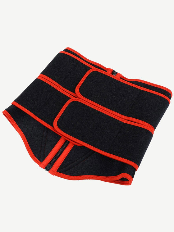 Wholesale Post Surgery Neoprene Double Belts Waist Trainer Slimming Belly