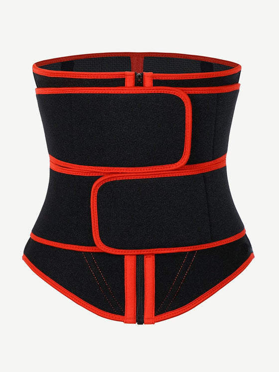 Wholesale Post Surgery Neoprene Double Belts Waist Trainer Slimming Belly