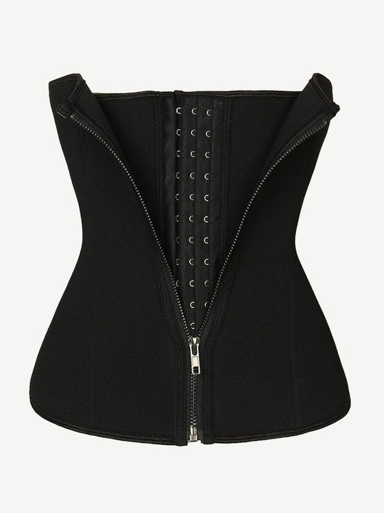 Wholesale Exquisitely Fat Burning Plus Size Front Double Layer Zipper Tummy Control Waist Trimmer
