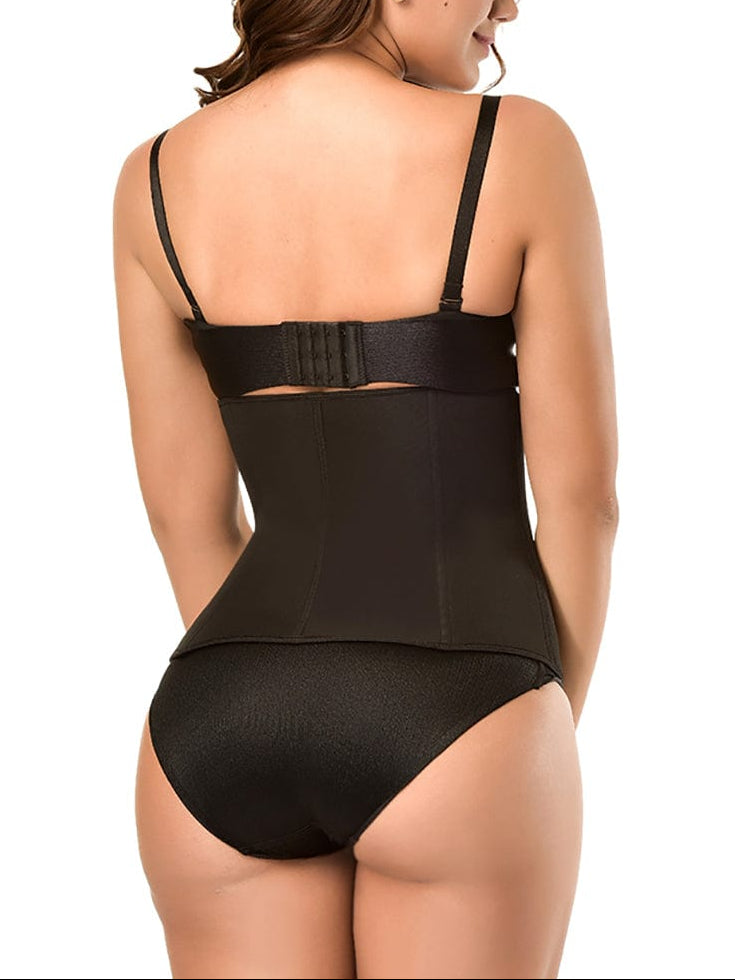 Wholesale Exquisitely Fat Burning Plus Size Front Double Layer Zipper Tummy Control Waist Trimmer