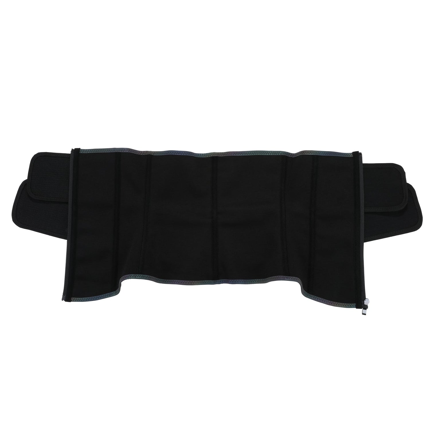 Wholesale Relective Latex Waist Trainer Zipper Double Belts 7 Steel Bo