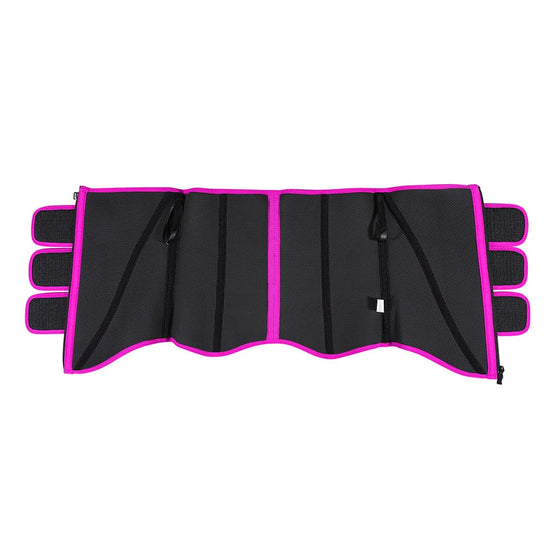 Wholesale Flatten Tummy Neoprene Zip Three-Belt Waist Trainer