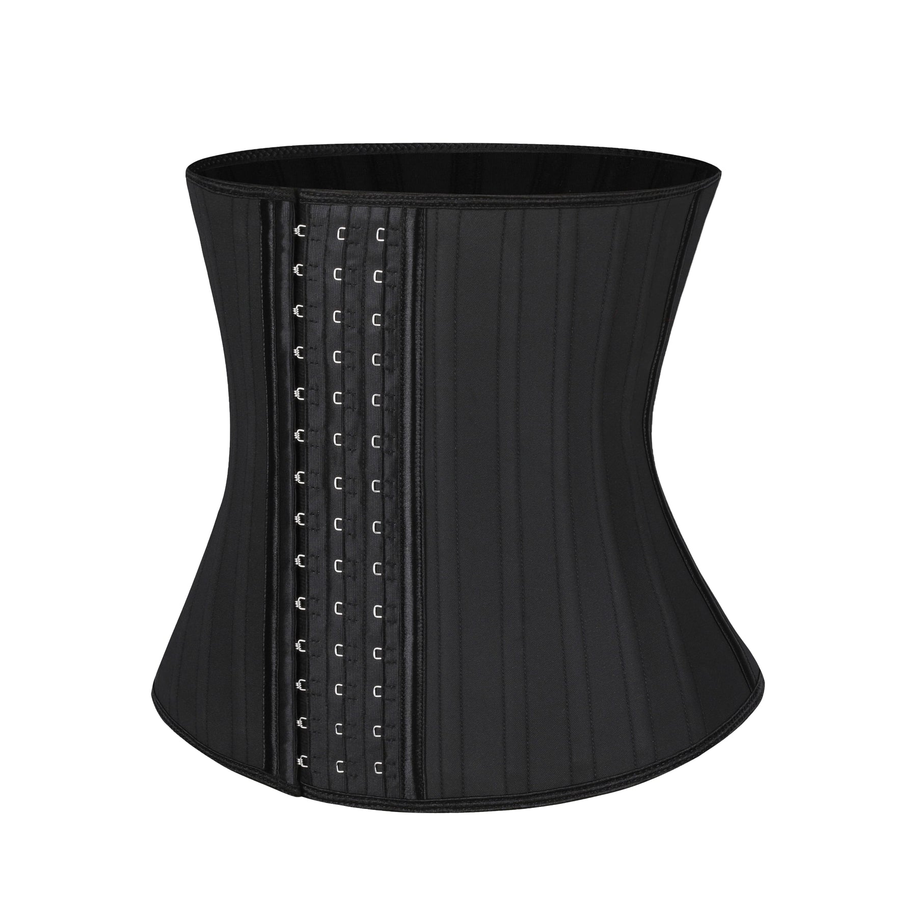 Women's Latex Waist Trainer Corset - 25 Steel Bones Shapewear For Hourglass Figure