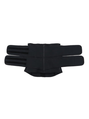 Wholesale Slimming Tummy Black Neoprene Double Belt Waist Shaper Hooks