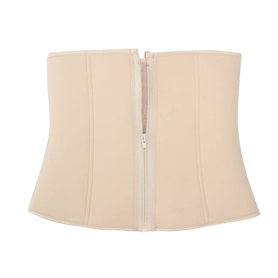 Wholesale Exquisitely Fat Burning Plus Size Front Double Layer Zipper Tummy Control Waist Trimmer